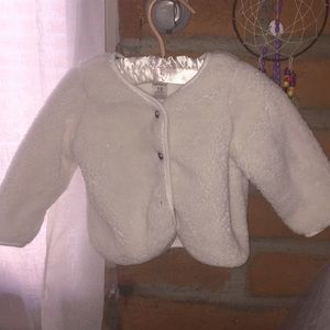 Carter’s fluffy coat - 18m